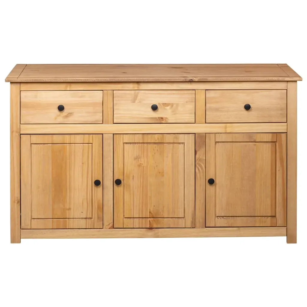 Sideboard 135x40x80 cm Solid Pinewood Panama Range Price