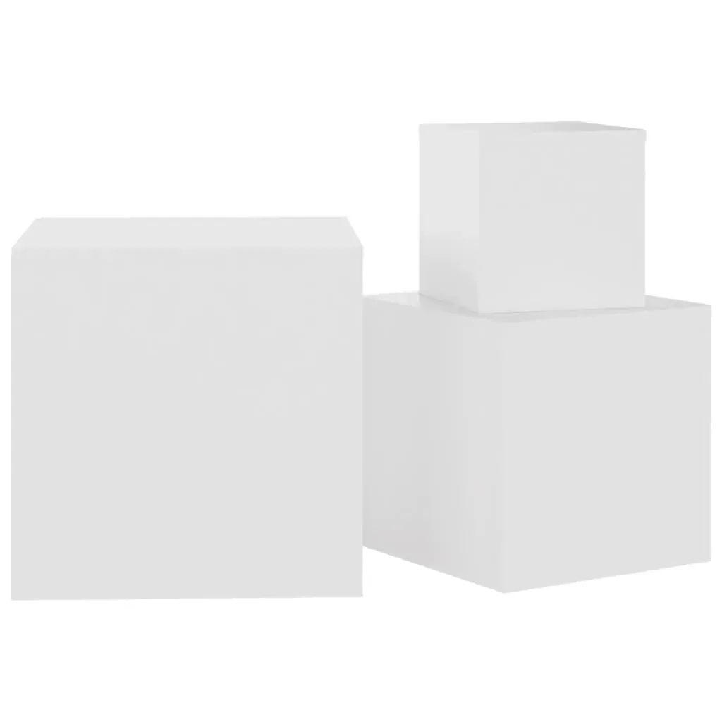 Panthersville Side Tables 3 pcs Engineered Wood Price