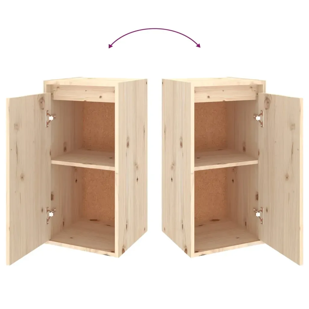 Visalia TV Cabinets 2 pcs Solid Wood Pine Price