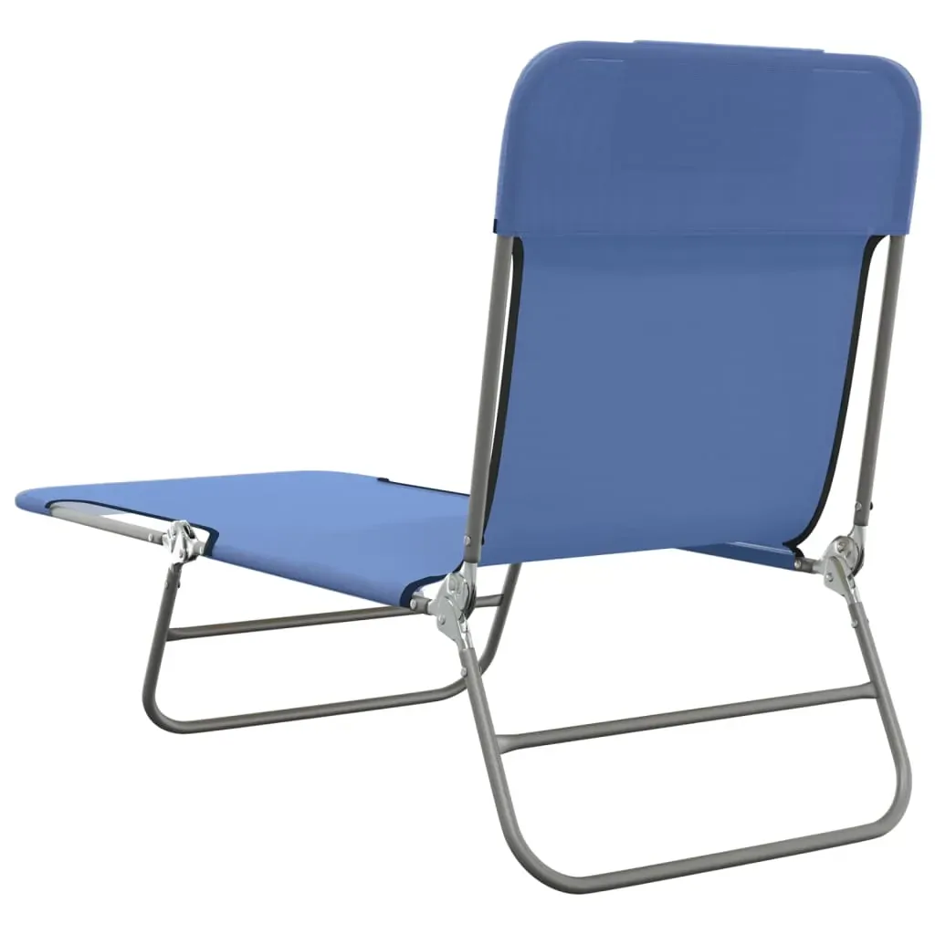 Folding Sun Loungers 2 pcs Textilene and Steel Price