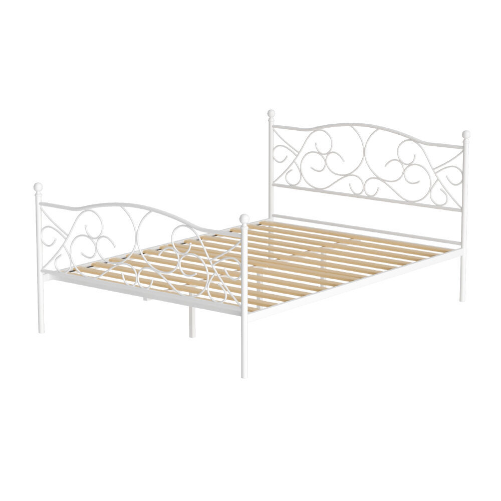 Bed Frame Double Size Metal Frame GROA Price