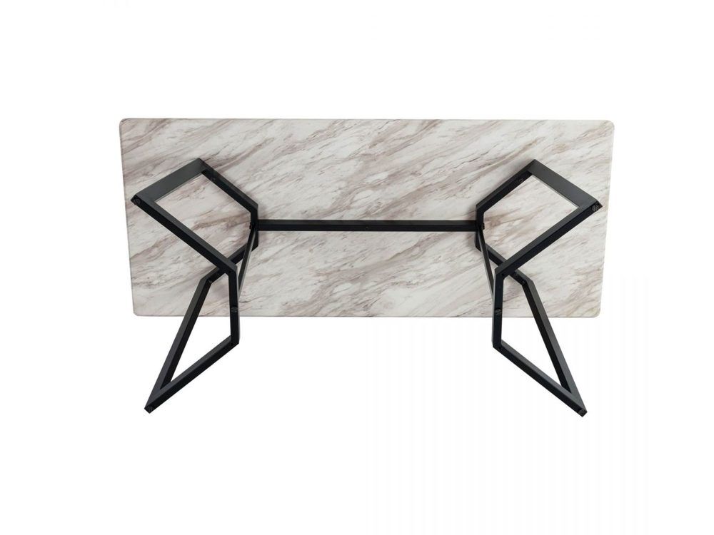 Rectangular Marble-Effect Table Price