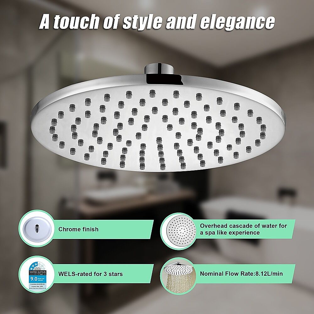 200mm Shower Head Round Chrome Showerhead Price