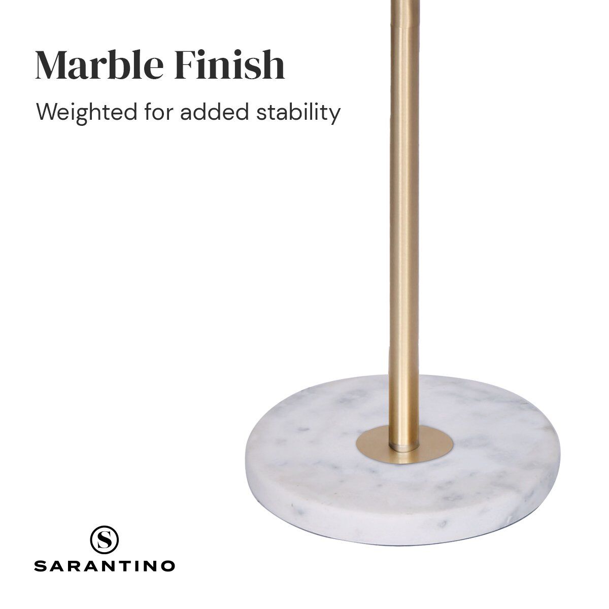 Sarantino Floor Lamp with Metal End Table Price