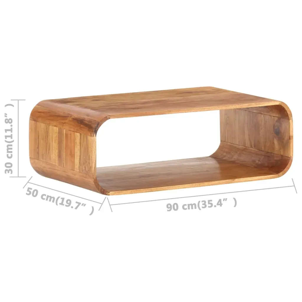 Coffee Table 90x50x30 cm Solid Acacia Wood Price