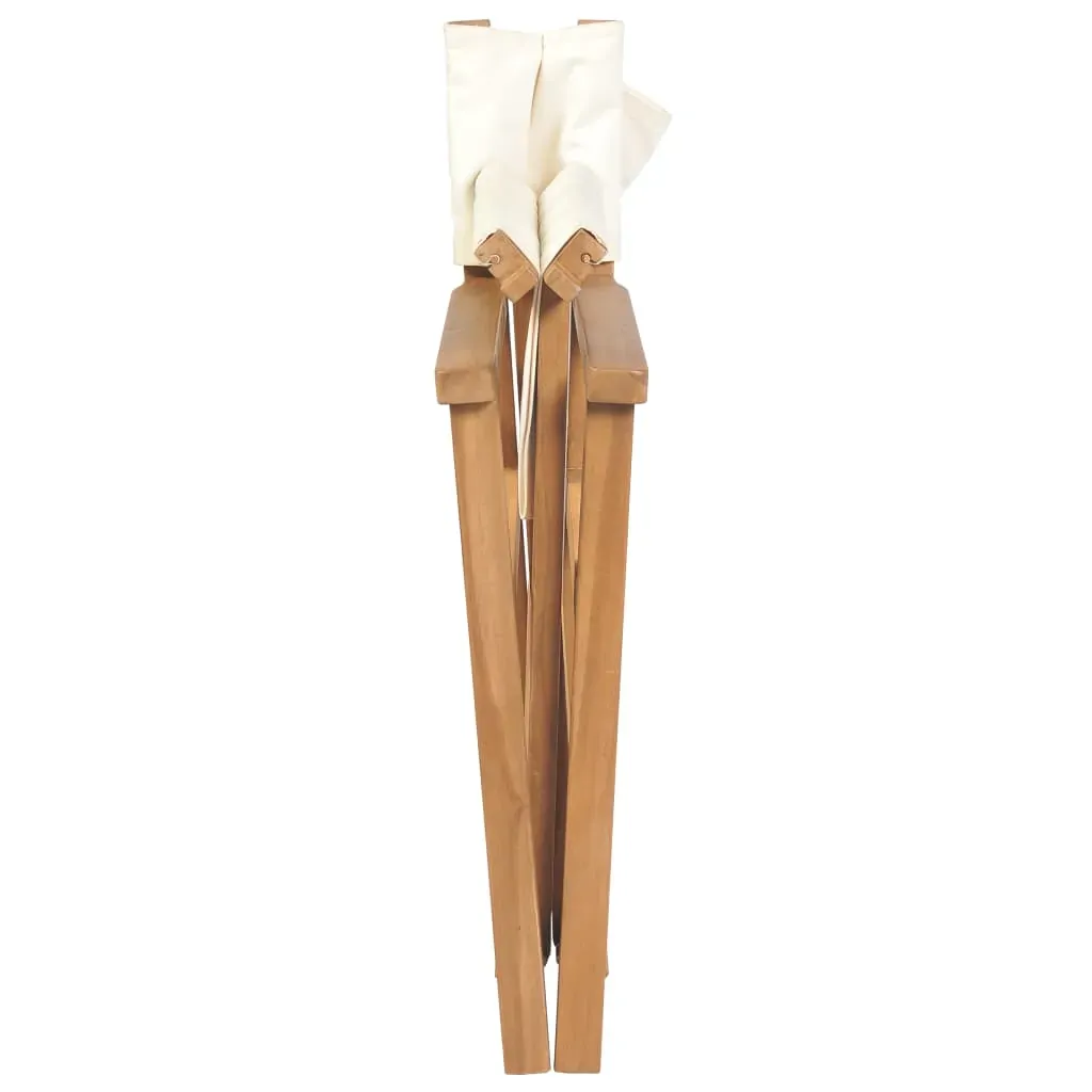 Folding Director's Chairs 2 pcs Solid Teak Wood Price