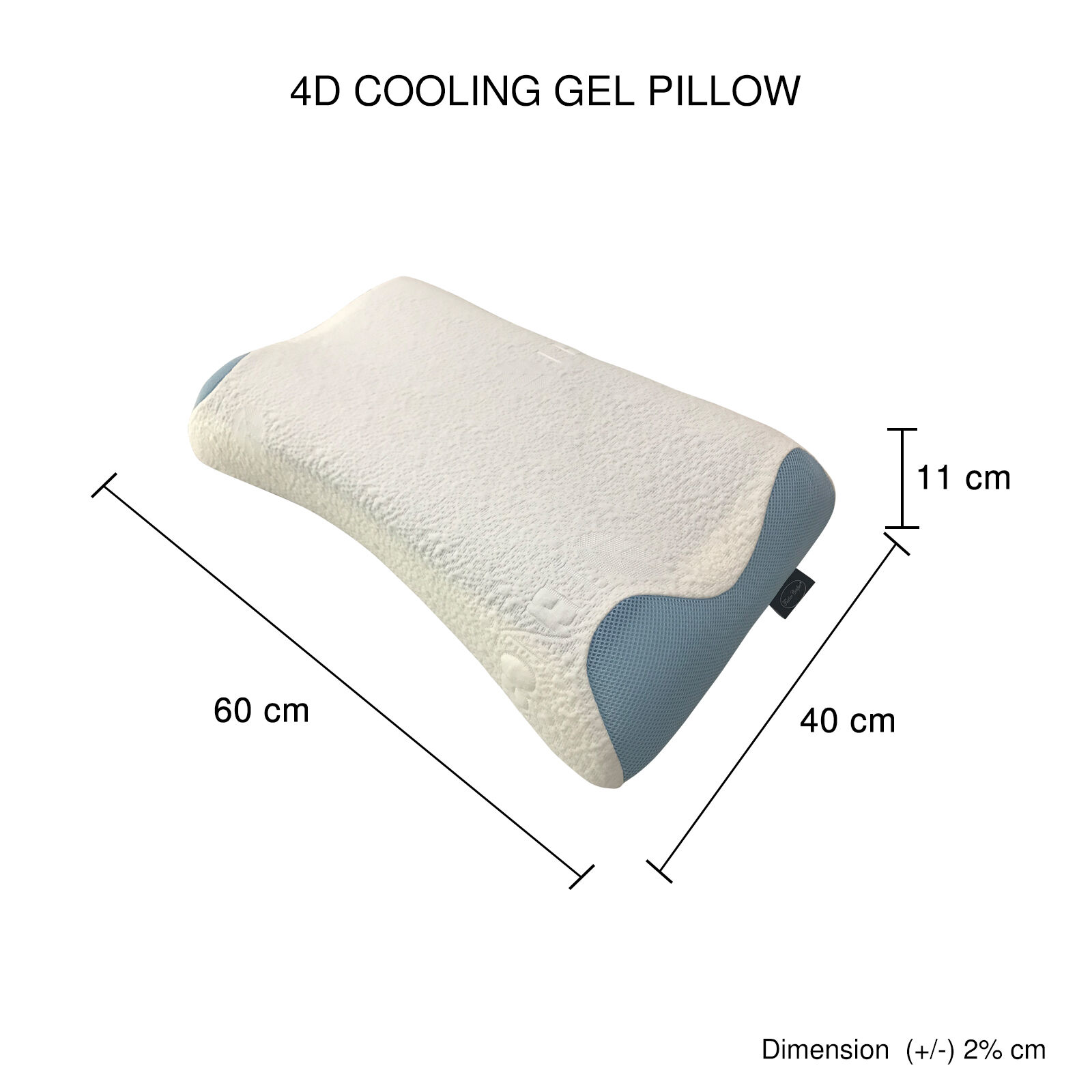 4x Set of 4D Cooling Gel Pillows (HD-PilPI863G) Price