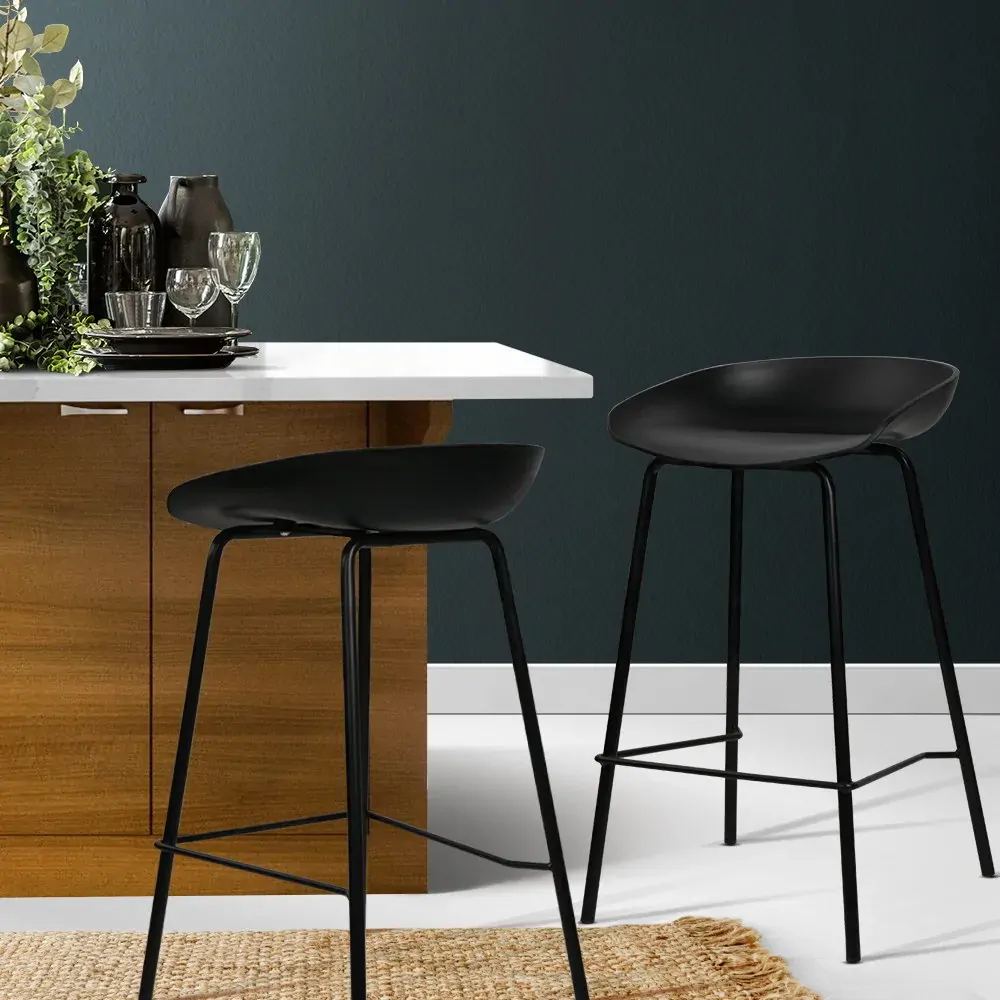 Metal Bar Stools - Black Price