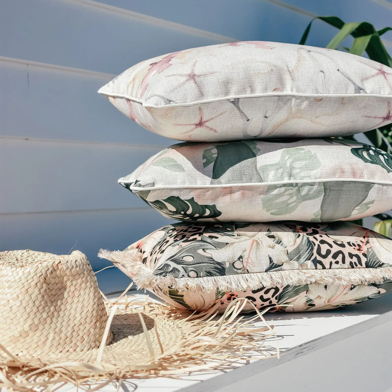 Cushion Cover-Coastal Fringe-Tropical Jungle Price