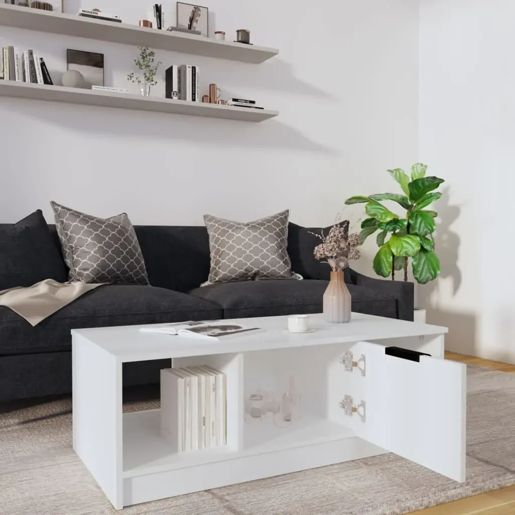 Coffee Table 102x50x36 cm Engineered Wood Price