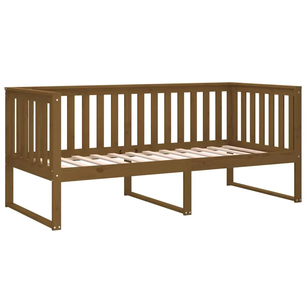 Holtsville Day Bed 90x190 cm Solid Wood Pine Price