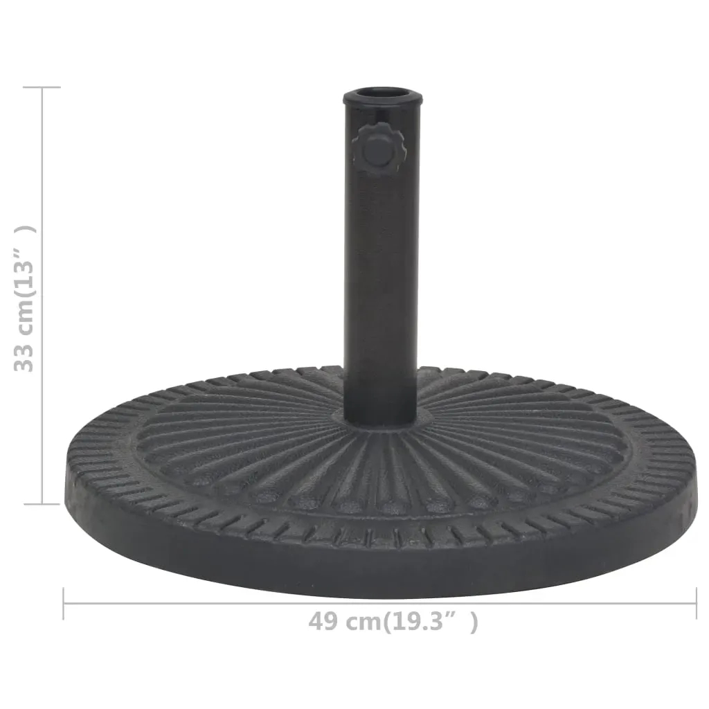 Parasol Base Resin Round Black Price
