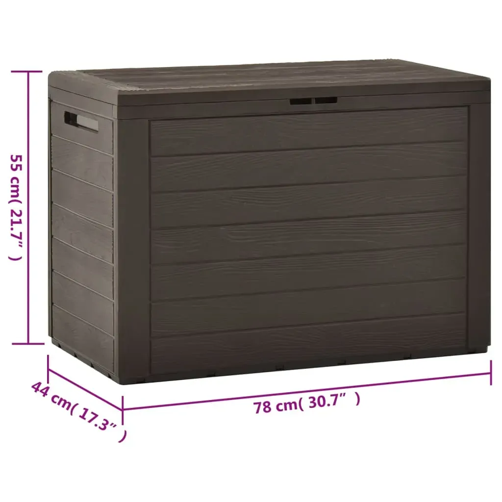 Garden Storage Box 78x44x55 cm Price