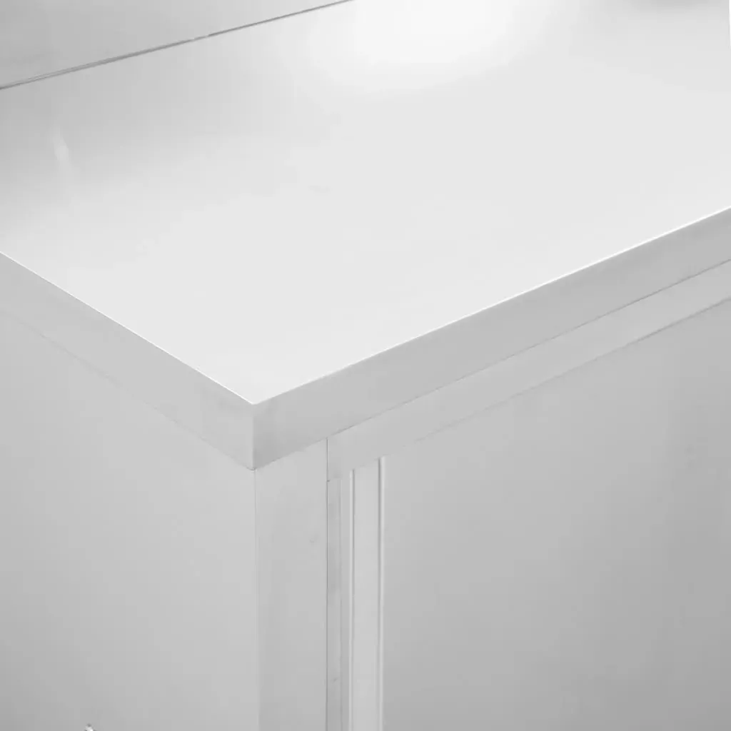 Work Table with Sliding Doors Stainless Steel Price