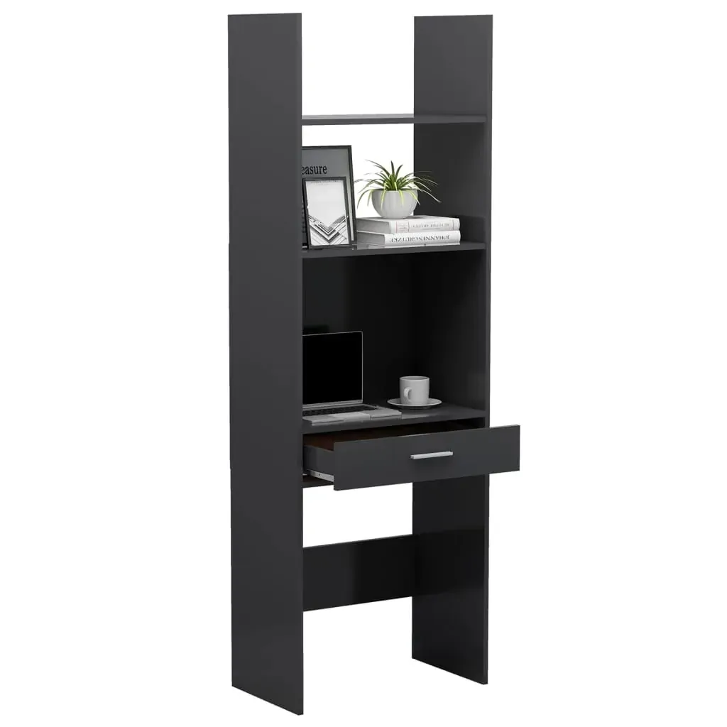 Book Cabinet 60x35x180 cm Engineered Wood Price