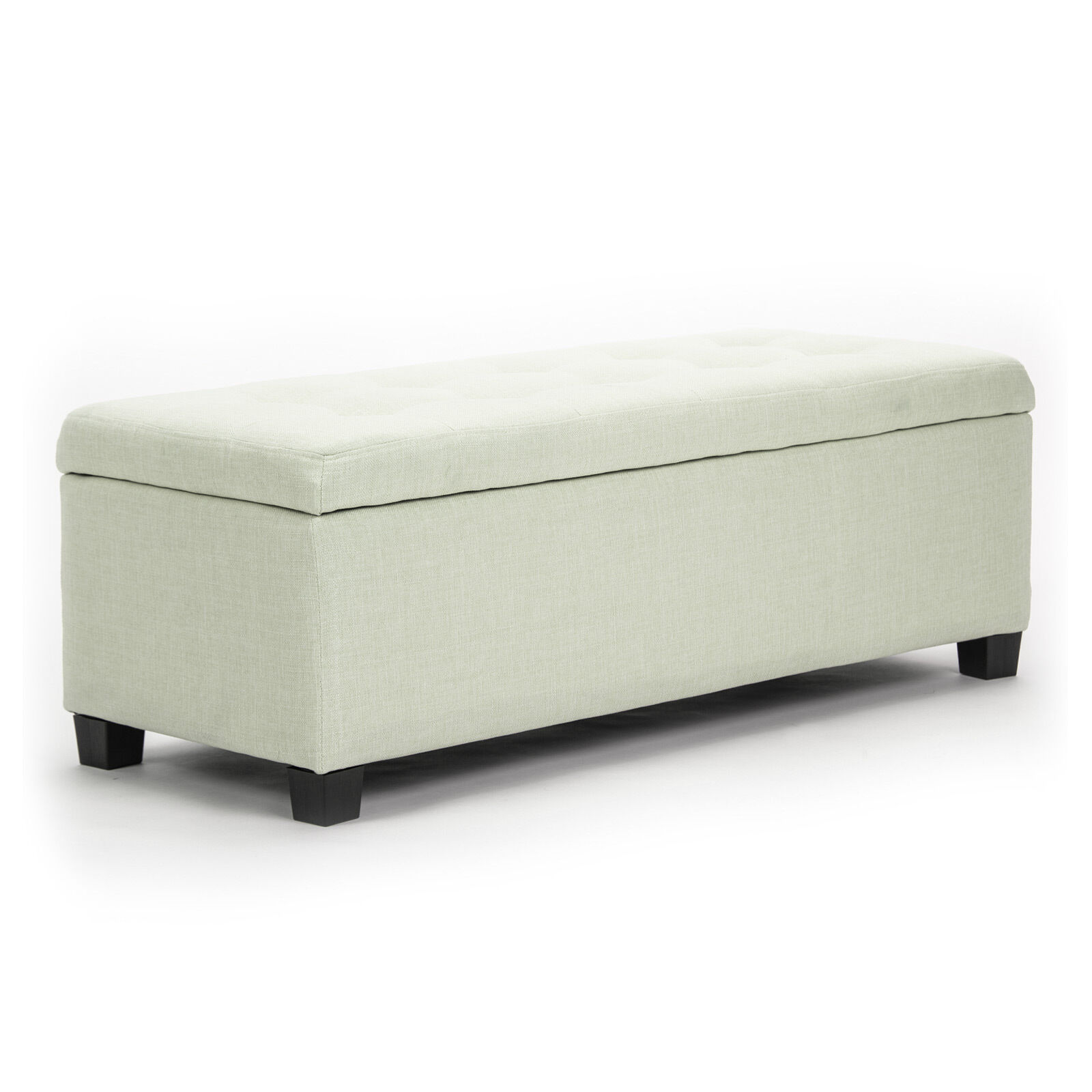 La Bella 102cm Storage Ottoman Stool Fabric Price