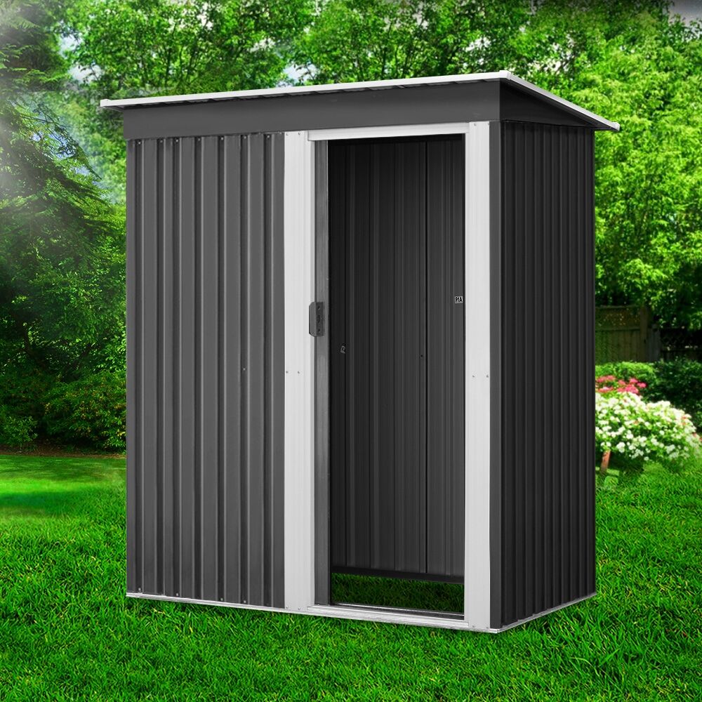 Giantz Garden Shed 1.62x0.86M Sheds Outdoor Storage Tool Workshop House Shelter Sliding Door Price