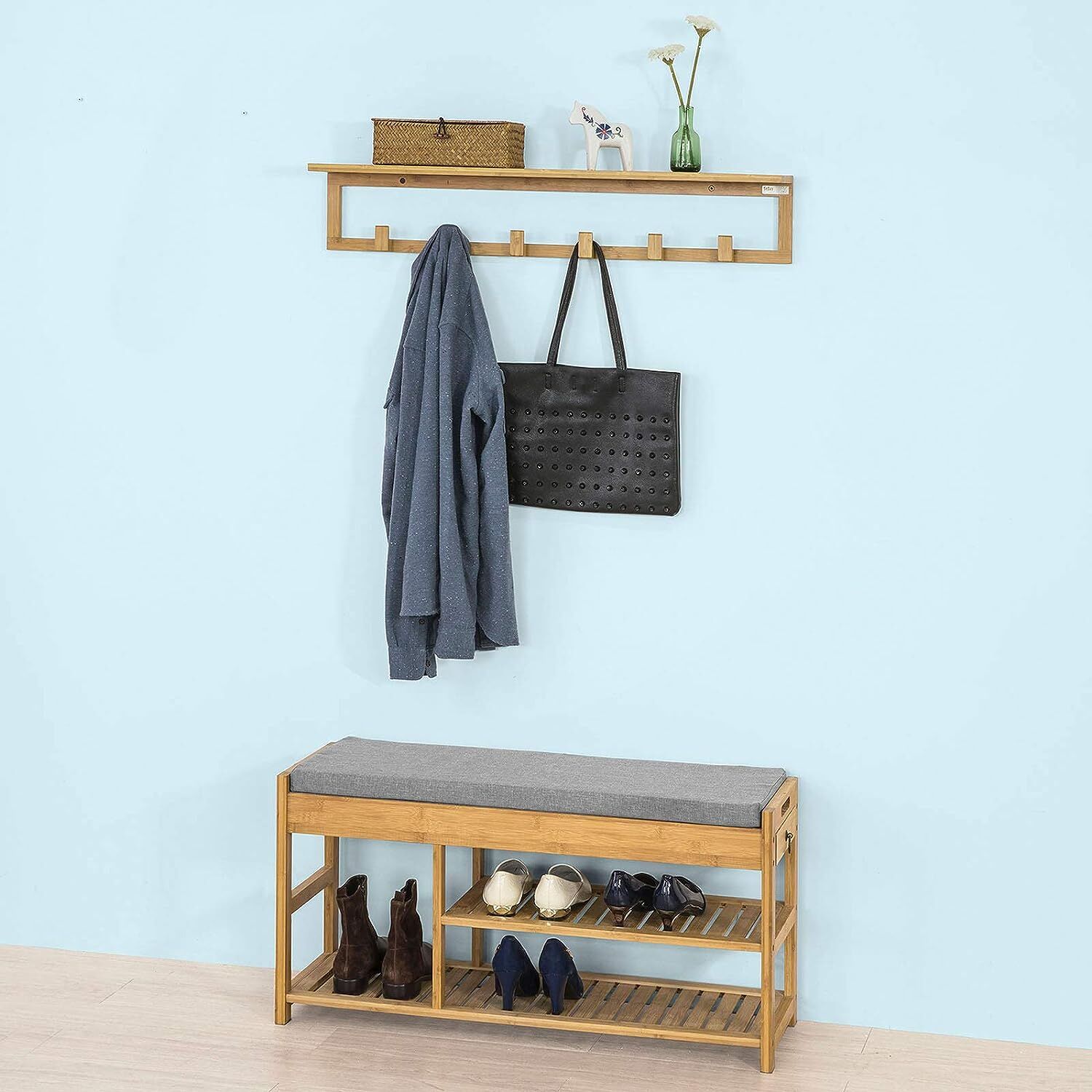 Bamboo Shoe Bench Drawers Lift Top Price
