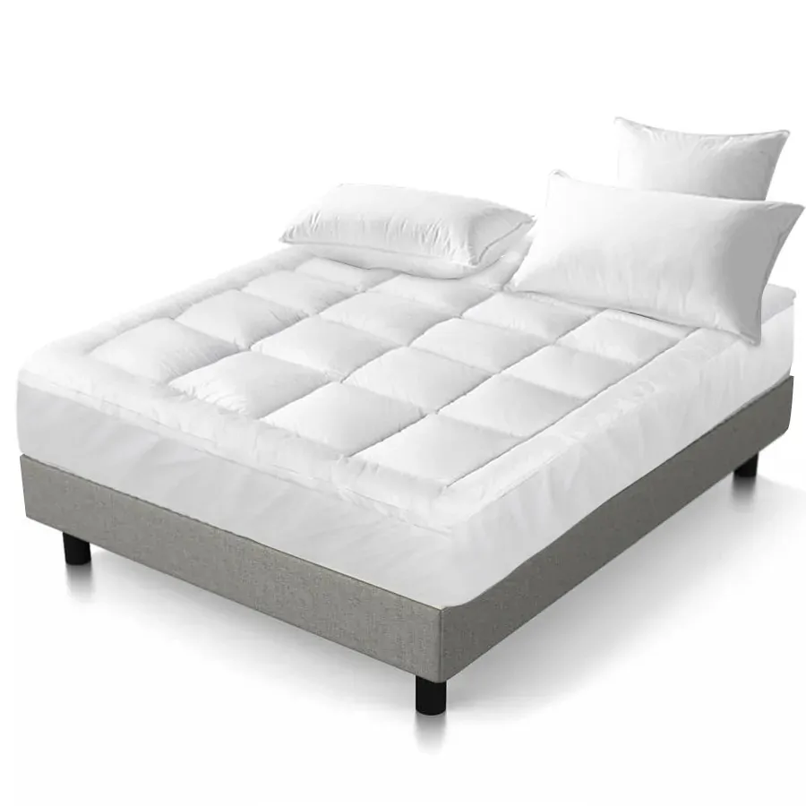 Mattress Topper Bamboo Fibre Pillowtop Protector Price