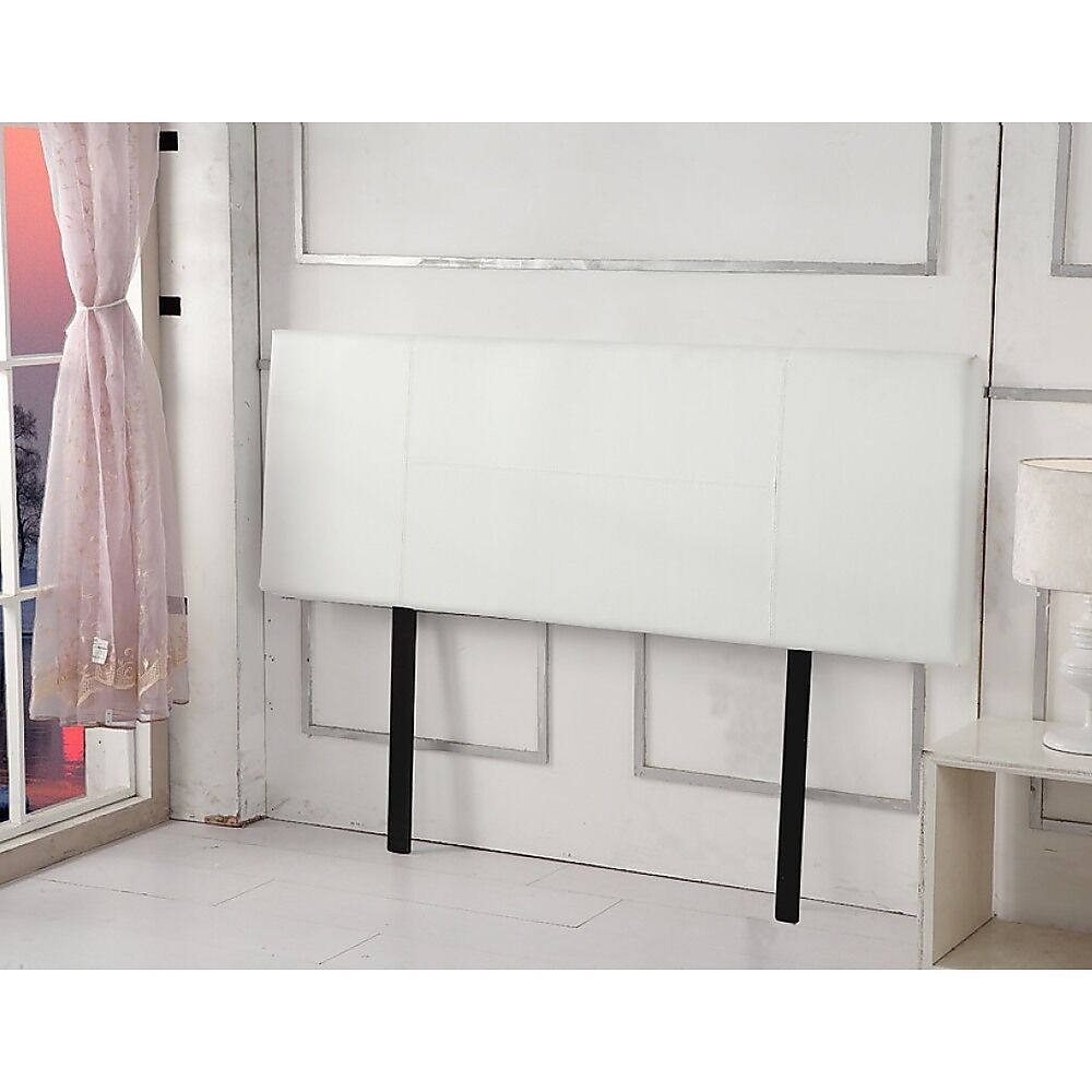 PU Leather Single Bed Headboard Bedhead - Black Price