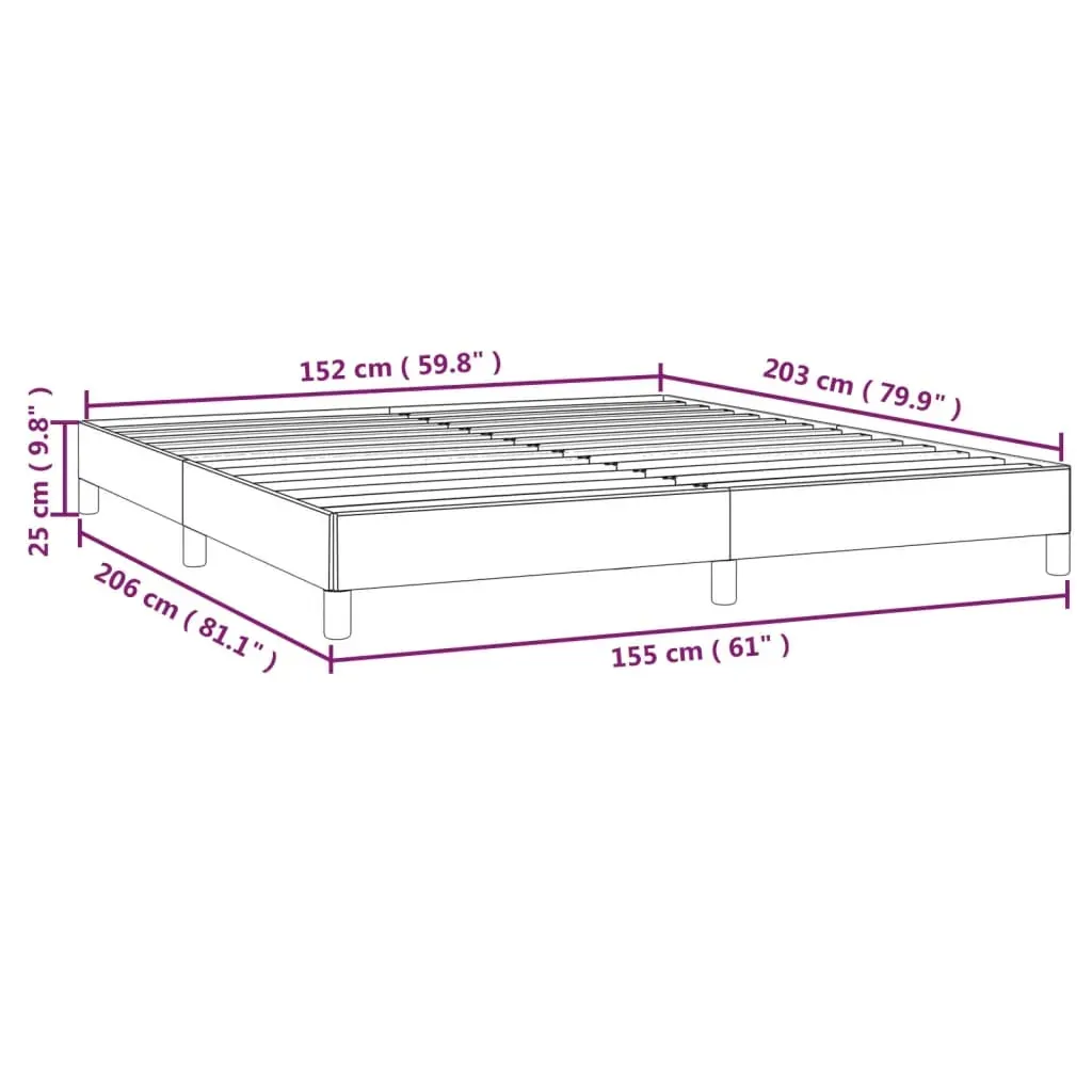 Bed Frame Dark Grey Velvet Price