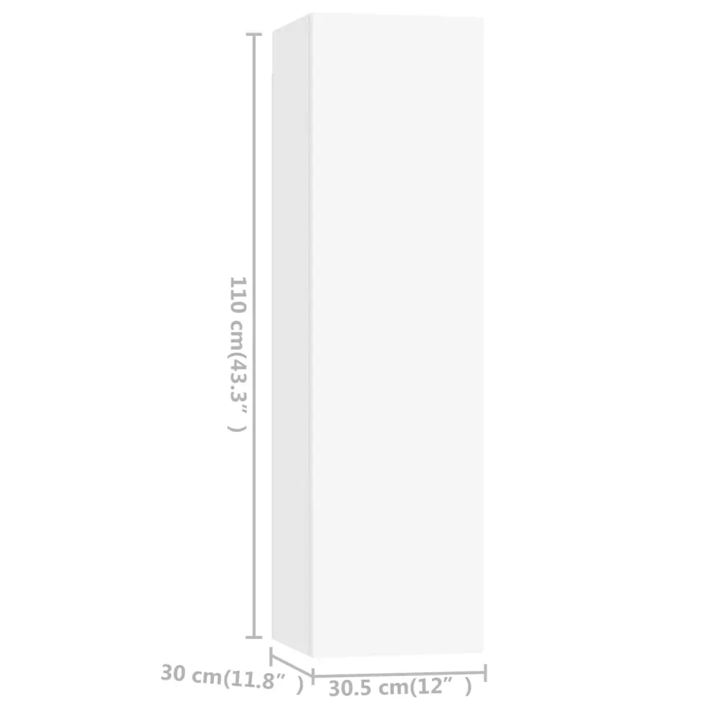 Culpeper 4 Piece TV Cabinet Set Engineered Wood Price