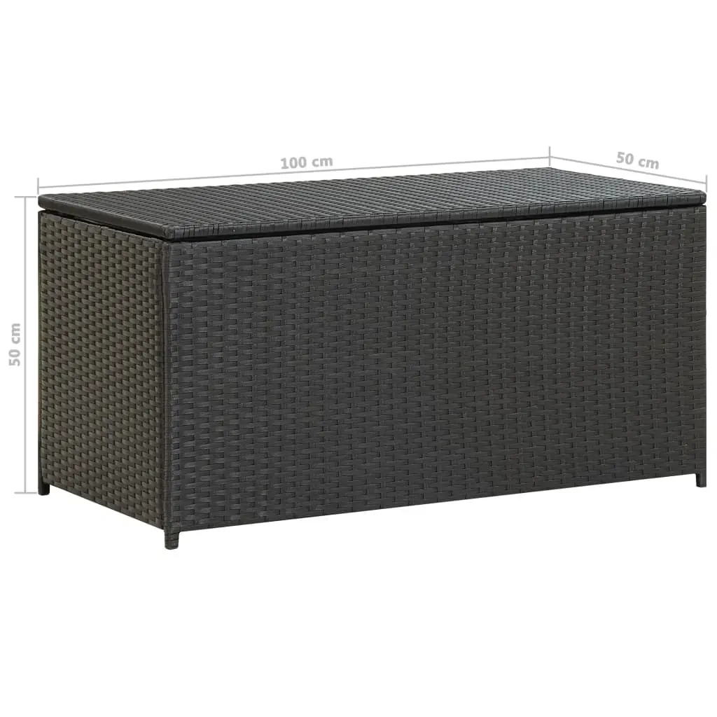 Garden Storage Box Poly Rattan Price