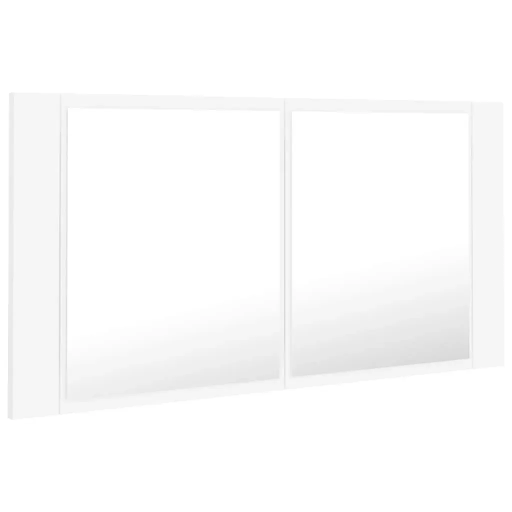 LED Bathroom Mirror Cabinet 90x12x45 cm Price