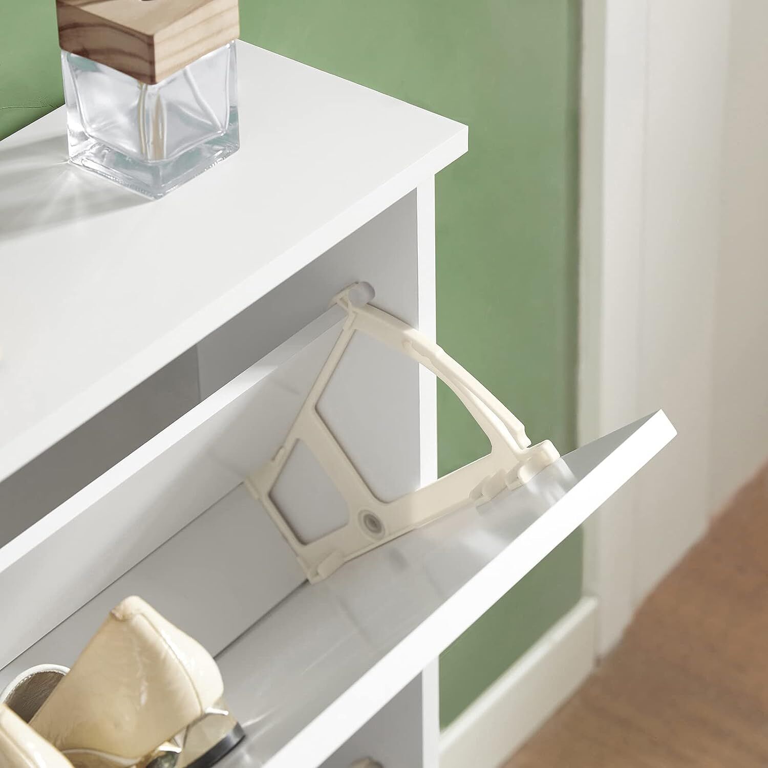2 Drawer Shoe Cabinet Storage Unit Price