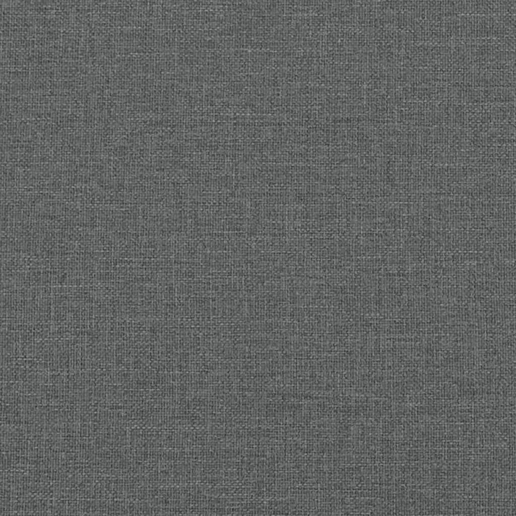 L-shaped Sofa Bed Dark Grey 279x140x70 cm Fabric Price