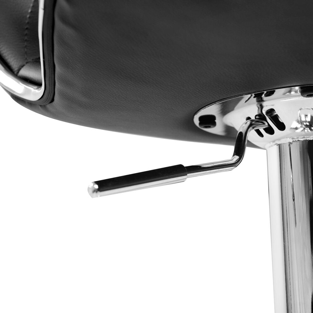 PU Leather Patterned Bar Stools - Chrome Price