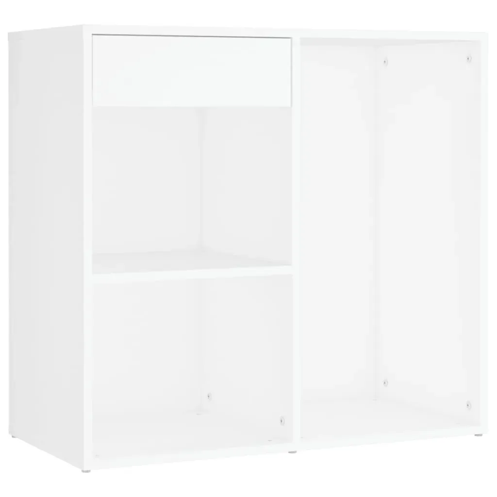 LED Dressing Table with 2 Cabinets Engineered Wood Price