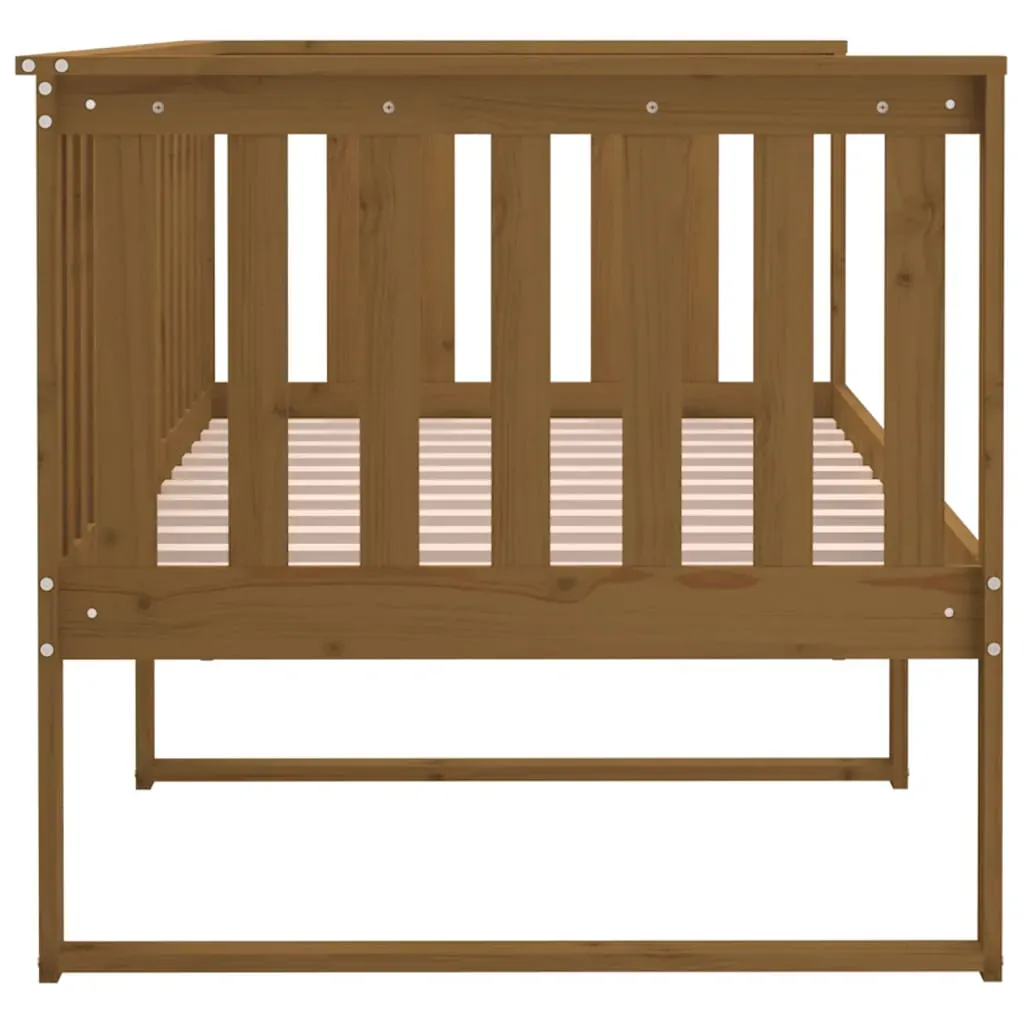 Holtsville Day Bed 90x190 cm Solid Wood Pine Price