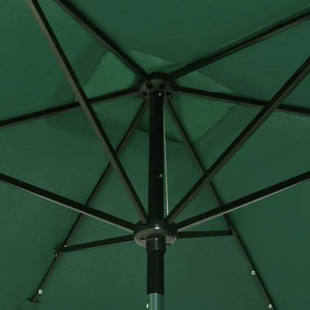 Parasol with LEDs and Steel Pole 2x3 m Price