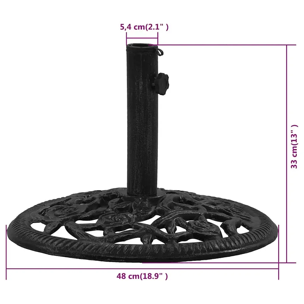 Umbrella Base Cast Iron Price