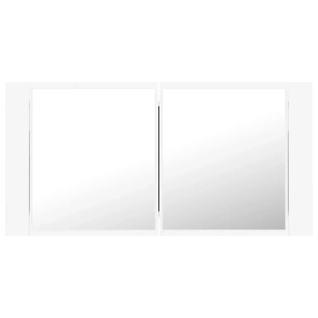 LED Bathroom Mirror Cabinet 90x12x45 cm Price