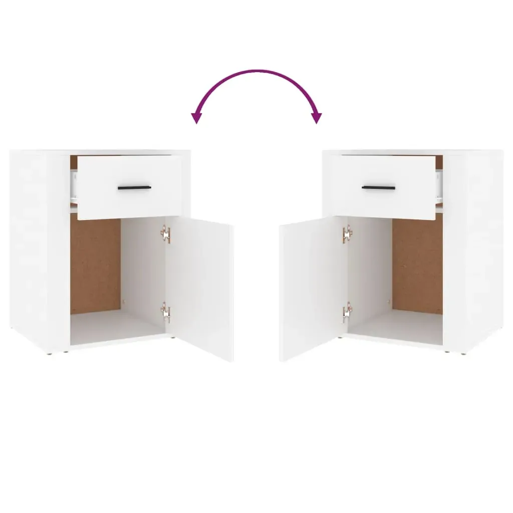 Euless Bedside Cabinet 50x36x60 cm Engineered Wood Price