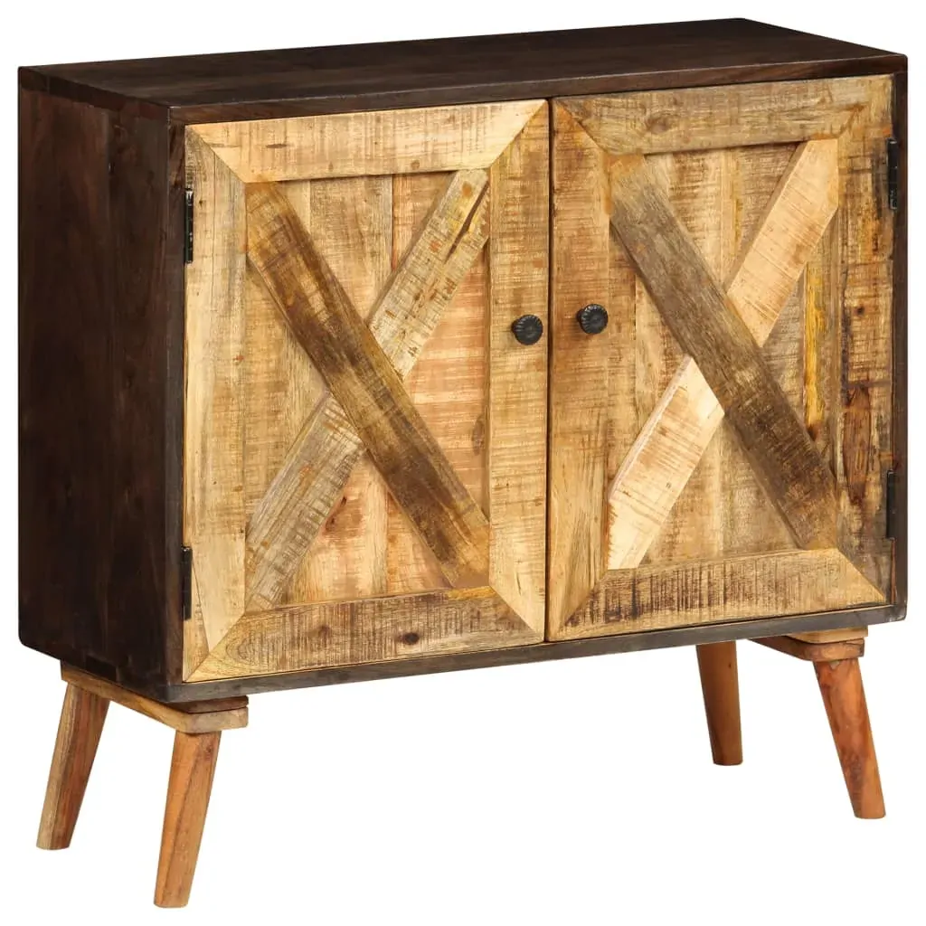 Sideboard Solid Mango Wood 85x30x75 cm Price