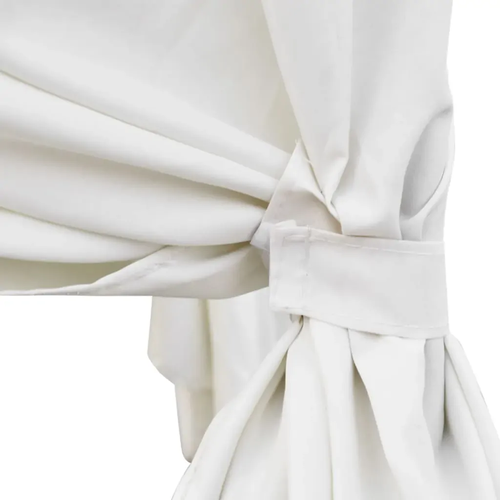 Outdoor Lounge Bed with Curtains Poly Rattan Price