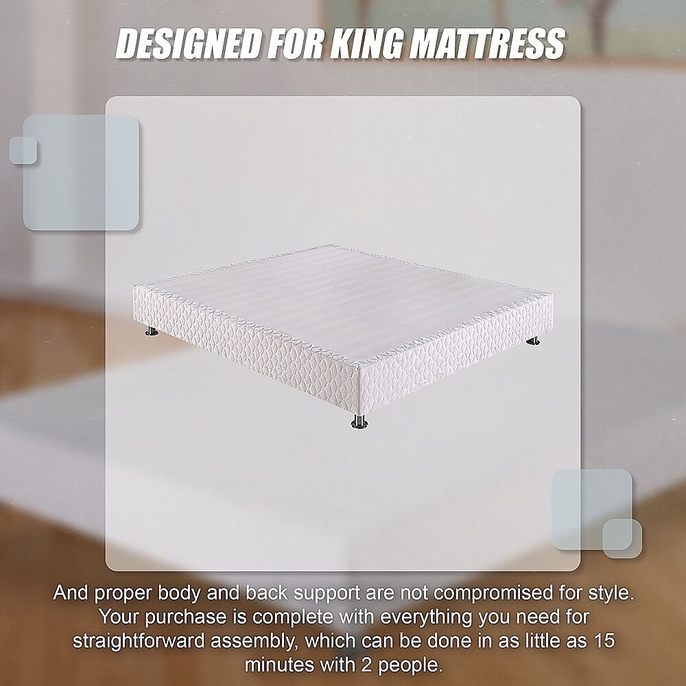 King Bed Ensemble Frame Base Price