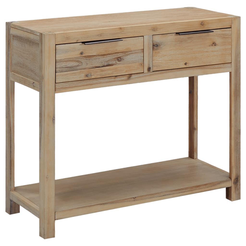 Console Table 82x33x73 cm Solid Acacia Wood Console Table 82x33x73 cm Solid Acacia Wood