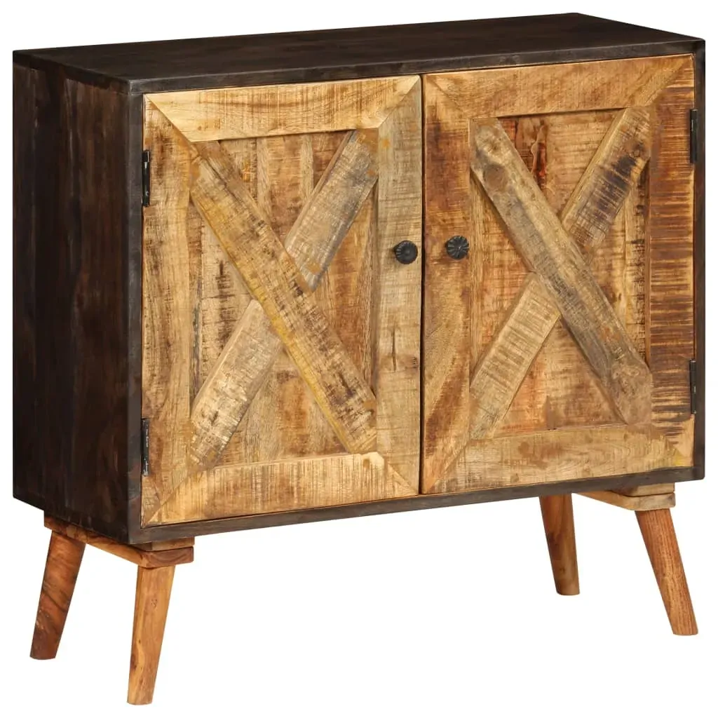 Sideboard Solid Mango Wood 85x30x75 cm Sideboard Solid Mango Wood 85x30x75 cm
