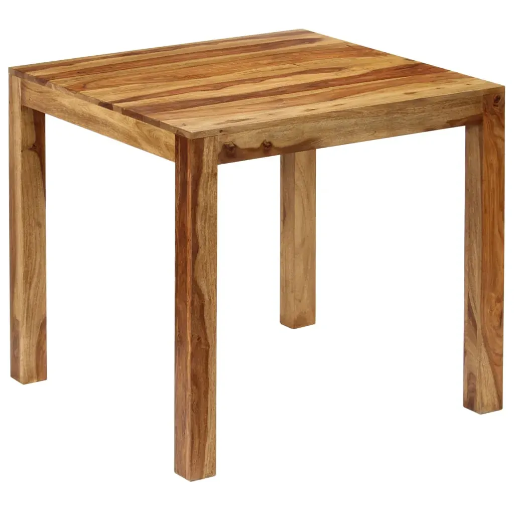 Dining Table Solid Sheesham Wood 82x80x76 cm Dining Table Solid Sheesham Wood 82x80x76 cm