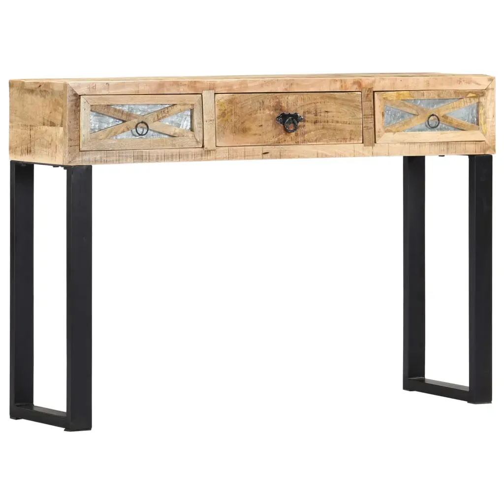 Console Table 110x30x76 cm Solid Mango Wood Console Table 110x30x76 cm Solid Mango Wood