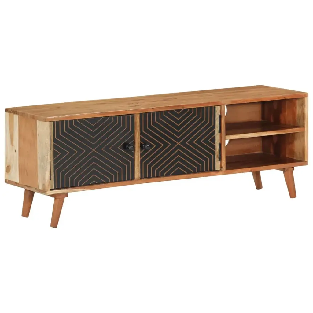 TV Cabinet 112x30x40 cm Solid Wood Acacia TV Cabinet 112x30x40 cm Solid Wood Acacia