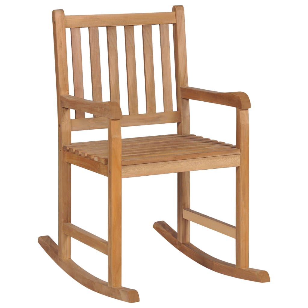 Rocking Chair Solid Teak Wood Rocking Chair Solid Teak Wood