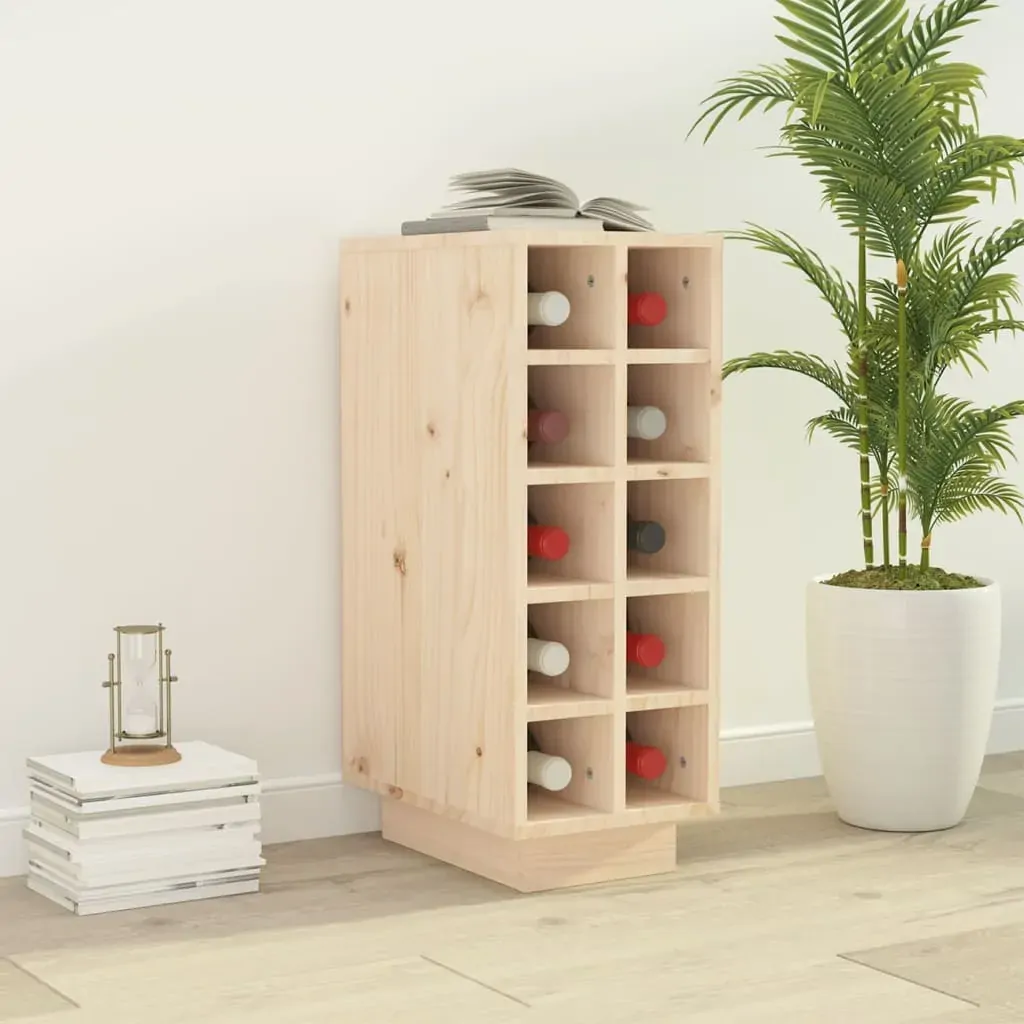Wine Cabinet 23x34x61 cm Solid Wood Pine Wine Cabinet 23x34x61 cm Solid Wood Pine
