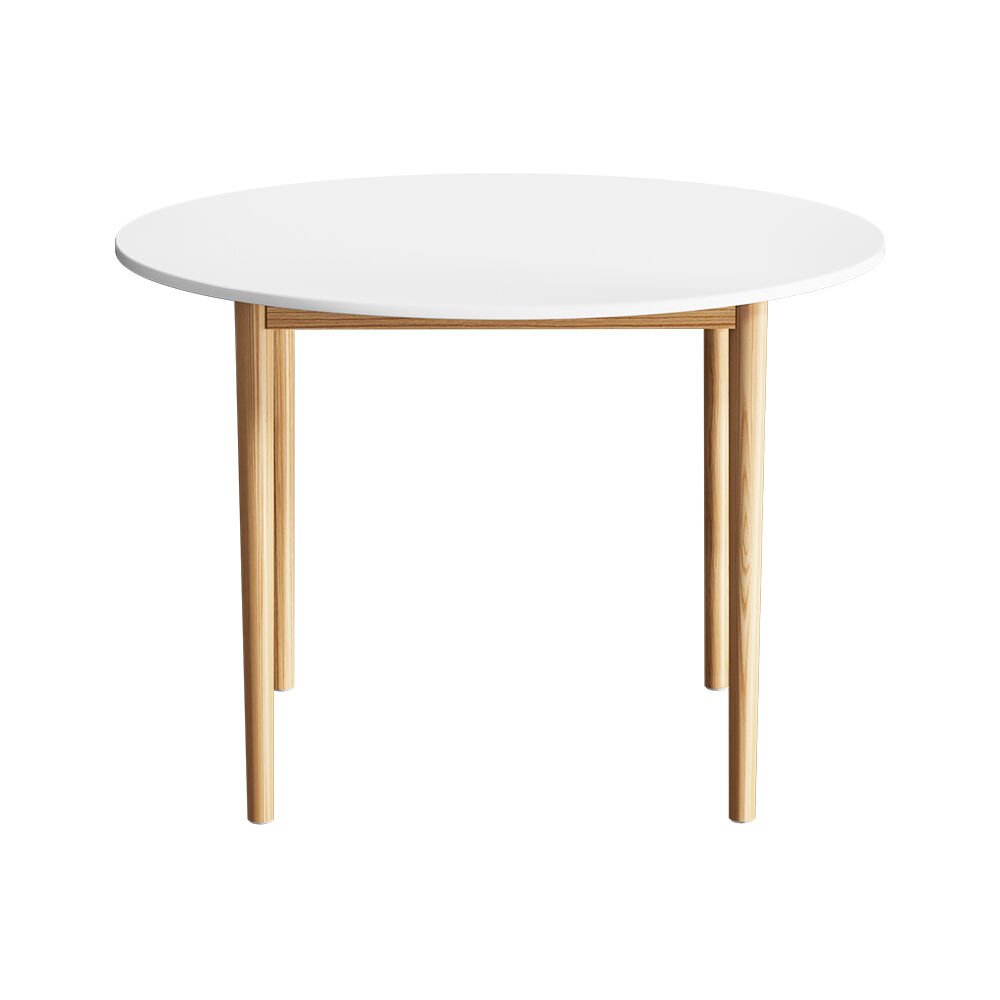 Artiss Dining Table Round White 108CM Diameter Demi Artiss Dining Table Round White 108CM Diameter Demi