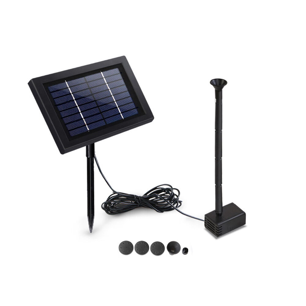 Gardeon Solar Pond Pump Submersible Water Fountain Kit 4FT Gardeon Solar Pond Pump Submersible Water Fountain Kit 4FT