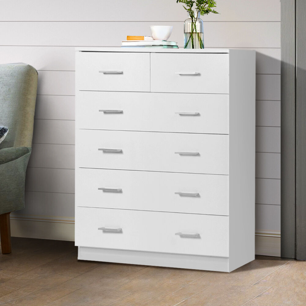 6 Chest of Drawers - ANDES Walnut 6 Chest of Drawers - ANDES Walnut